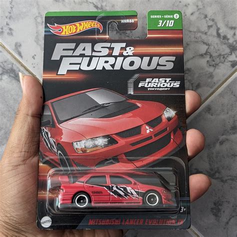 Hot Wheels Fast Furious Mitsubishi Lancer Evolution IX Shopee Malaysia