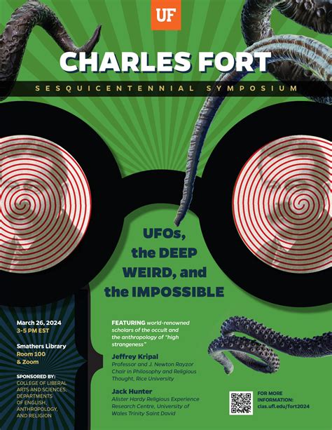 UFOs, the Deep Weird, and the Impossible (March 26, 2024) - Department