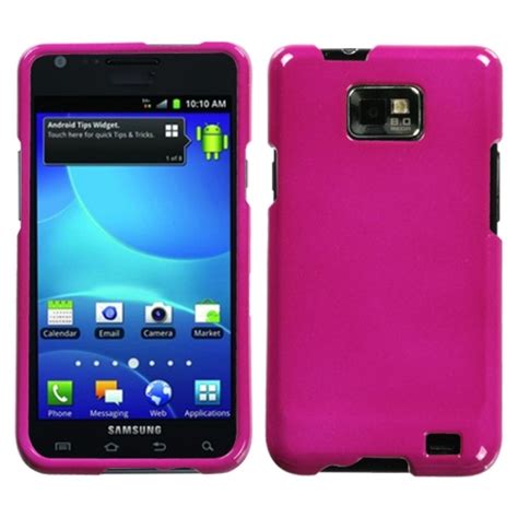 Insten Solid Hot Pink Phone Case For Samsung I Galaxy S Ii