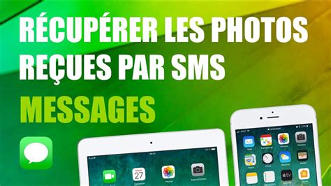 Astuce iPhone récupérer les photos reçues par SMS MMS ou iMessages