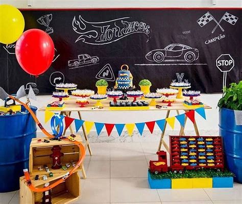 Festa Hot Wheels Infantil Ideias Dicas Fotos Lindas