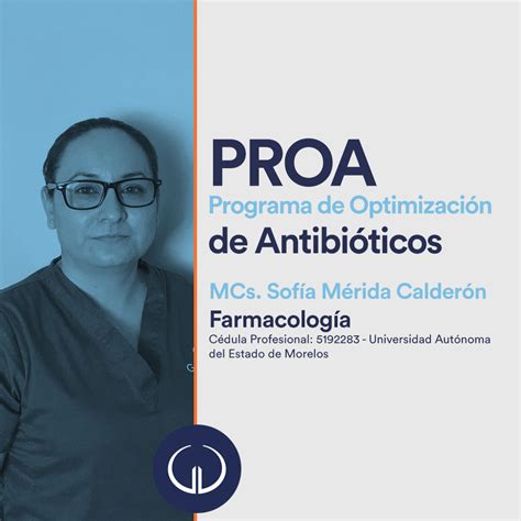 Programa de Optimización de Antibióticos PROA Episodio 187