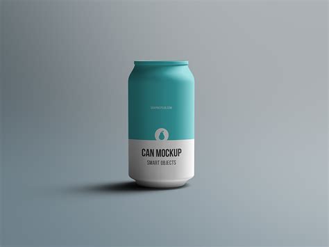 Tin Can Mockup Free Psd Mockup World Hq