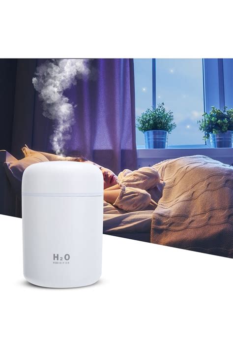 H O Humidifier Ml Ulrasonik Hava Nemlendirici Buhar Makinesi Ve