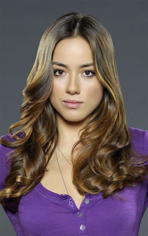 Chloe Bennet Brunette Celebrity Actress Women Portrait Display K