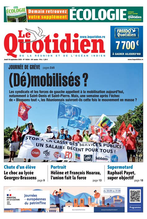 Connexion | Le Quotidien