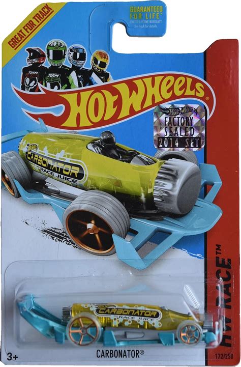 Amazon Hot Wheels Carbonator HW Race Yellow Blue Toys