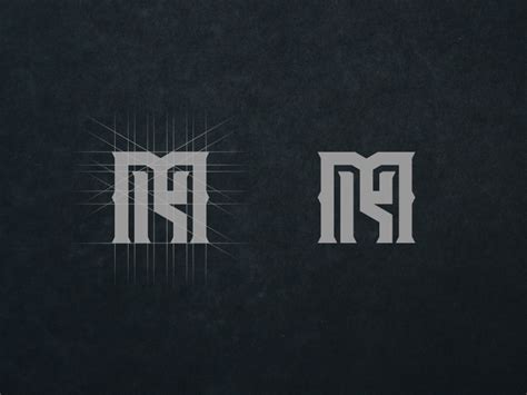 MK MONOGRAM by Meizzaluna Design on Dribbble