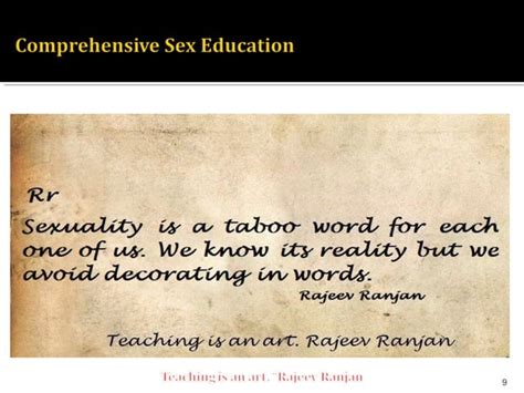 How To Teach Sex Education In School PPT
