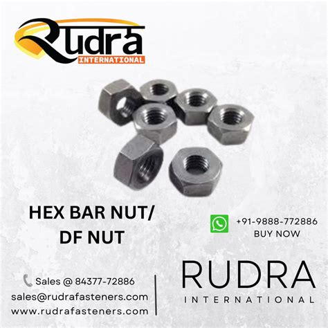 Broaching HEX BAR NUT DF NUT Brass Bronze Nominal Nut Diameter M27