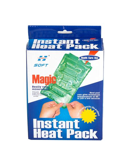 Instant Heat Compress Pack: Essential Healthcare Product For Medical