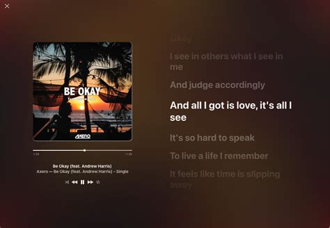 Hey Siri Enable Karaoke Mode How To View Apple Music Lyrics On The