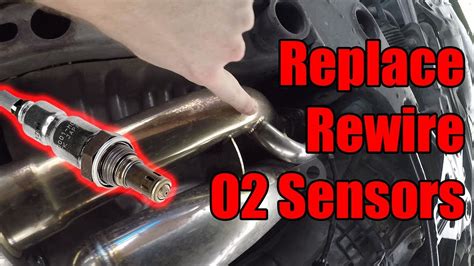 How To Fix P0138 And P0158 Replacerewire Downstream O2 Sensors G35