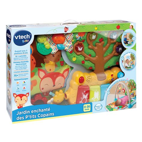 Tapis d éveil jardin enchanté des p tits copains de Vtech sur allobébé