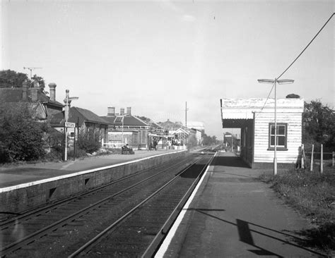 The Transport Library British Rail Station View At North Camp In 1979