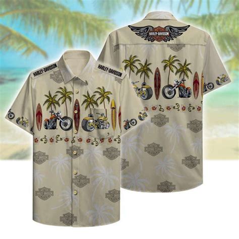 Harley Davidson Surf Board Harley Davidson Hawaiian Shirt Dovestylish