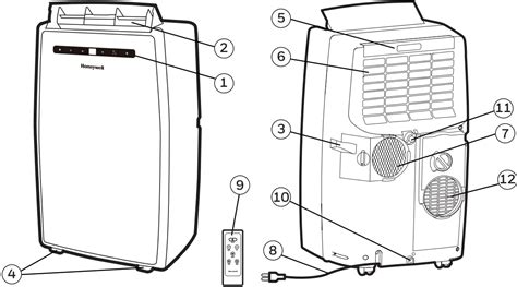 Honeywell Portable Air Conditioner Dual Hose User Manual