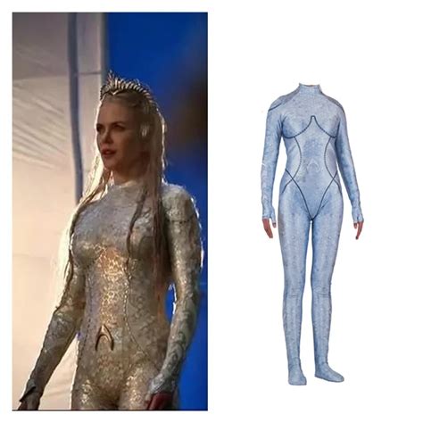 High Quality Movie Aquaman Queen Atlanna Mera Cosplay Costumes Women