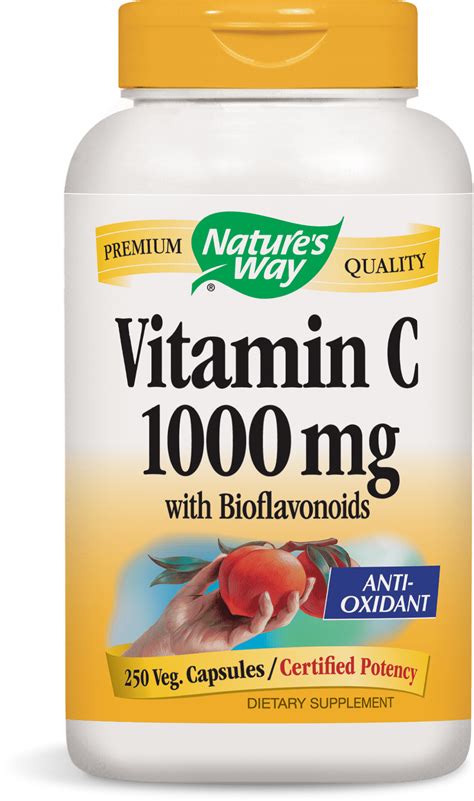 Natures Way Vitamin C 1000 With Bioflavonoids 250 Vcaps