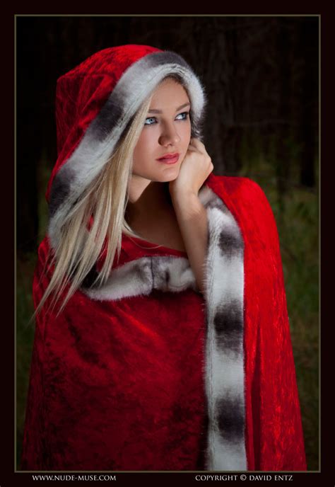 Harper In Nude Muse Set Red Riding Hood