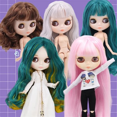 SUPPER SALE Blyth Nude Dol Joint Body Blythe Factory Blythe Doll Full Body Dashing Doll Haus