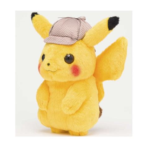 Pok Mon Detective Pikachu Plush In Pok Mon Center Official Site