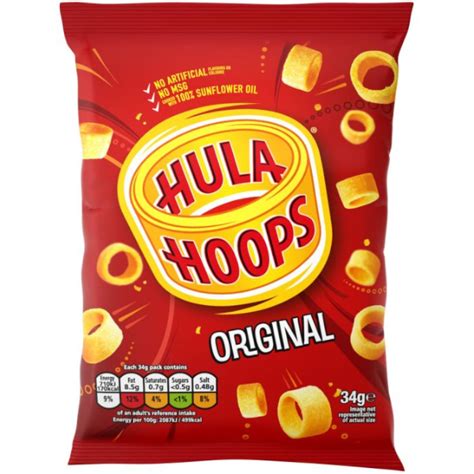 Hula Hoops Original Flavour Potato Ring Crisps