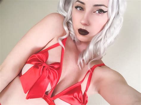 Hannah Ray Lewd Red Lingerie Patreon Photos 2 DirtyShip