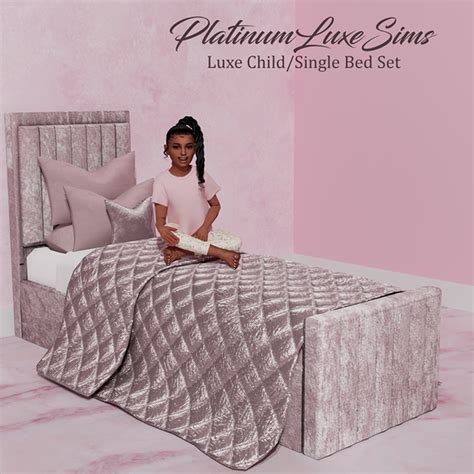 Luxe Child Bed Set The Sims 4 Build Buy Curseforge