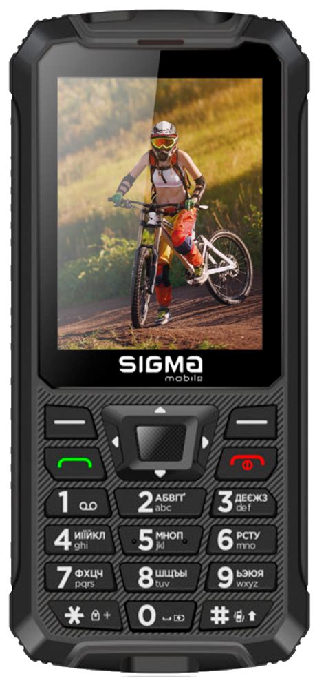 Мобільний телефон Sigma mobile X-treme PR68 Black (4827798122112 ...