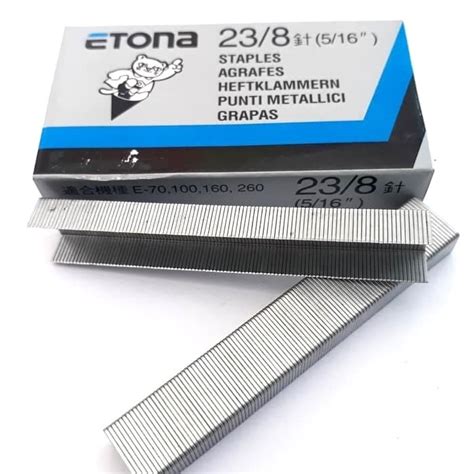 Jual ETONA Isi Stapler 23 8 Tembak Isi Hekter Murah Staples Shopee