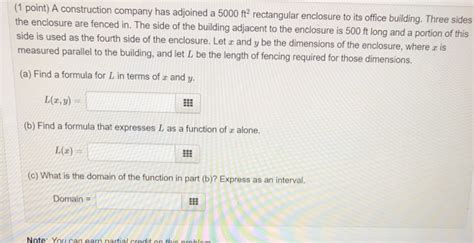 Solved Point A Construction Company Has Adjoined A Chegg