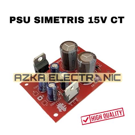 Jual Kit Power Supply Simetris PSU Regulator 15V CT AE 15 Shopee