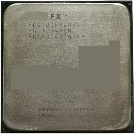 CPU FX-Series FX6100 3.3GHz SIX-Core CPU Processor FX 6100 ...