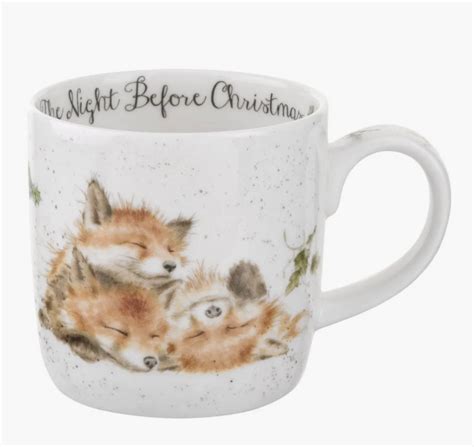 Кружка Royal Worcester "Забавная фауна - Ночь перед Рождеством" 310 мл ...