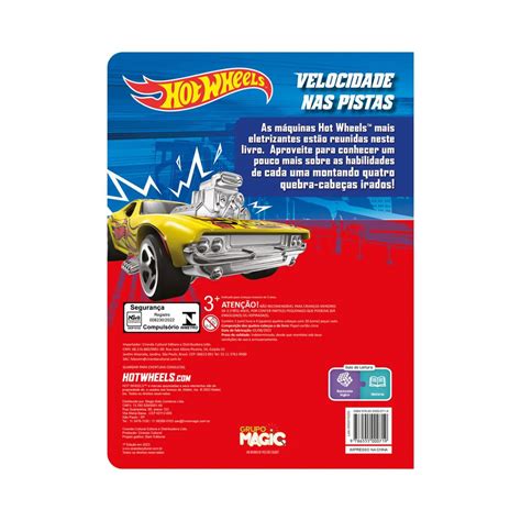 Hot Wheels Velocidade na pista Magic Kids 9786555000719 MK Brinquedos Pedagógicos e