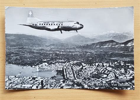 Carte Postale Swissair Lines Kaufen Auf Ricardo