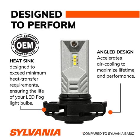 Sylvania 5202 Zevo Led Fog 2 Pack