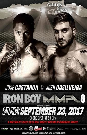 Iron Boy Mma 8 Mma Event Tapology