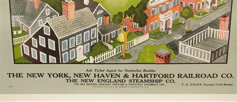 John Held Jr Nantucket Travel Poster Advertising For