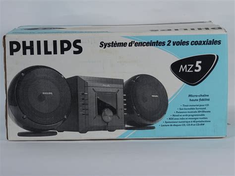 Philips MZ5 Compact Audio System, schwarz, neu original verpackt