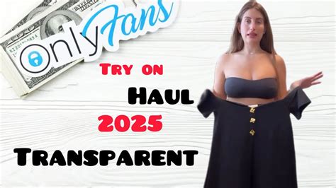 4K Try On Haul 4K Transparent Micro Bikini Lingerie Chic Mesh Dress