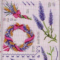 Люблю Прованс — Вышивка КРЕСТИКОМ в стиле Прованс - работы и схемы. | OK.RU