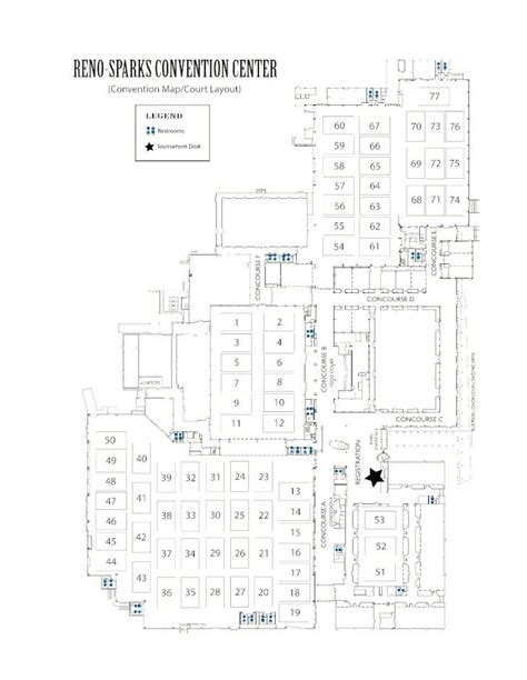 (PDF) RENO-SPARKS CONVENTION CENTER (Convention Map/Court … Convention Center Court Map.pdfRENO ...