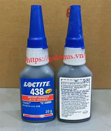 Loctite® 438 Keo KhÔ Nhanh Gabinusvn