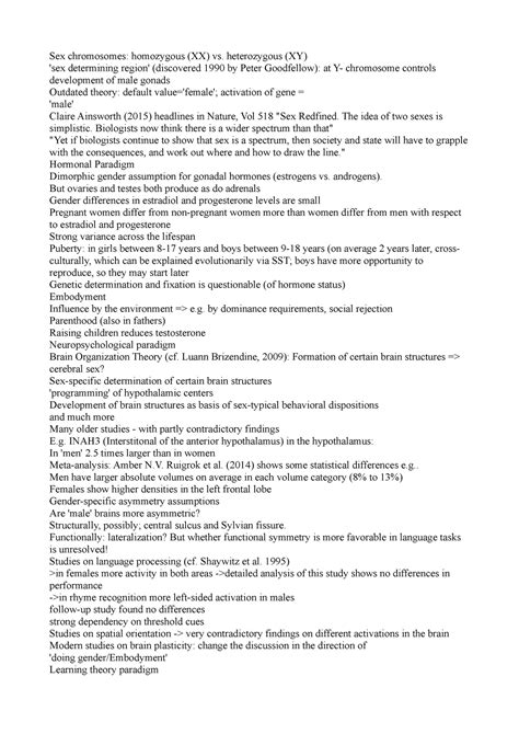 Sex General Psychology Sex Chromosomes Homozygous Xx Vs