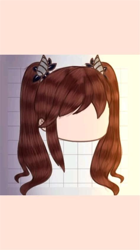 Cabelo Realista Gacha Life