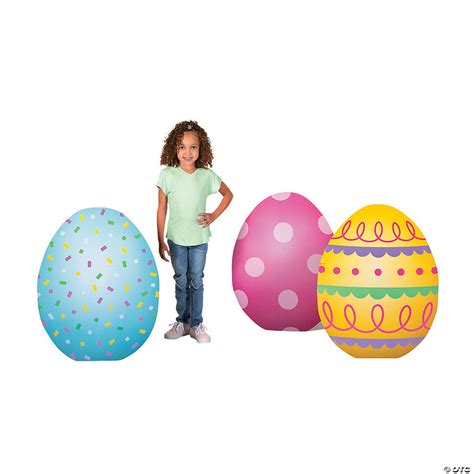 Easter Egg Stand Ups Oriental Trading