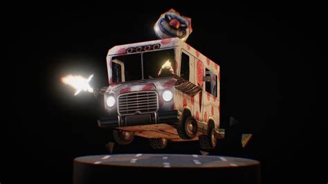 Artstation Twisted Metal 2 Sweet Tooth Remake