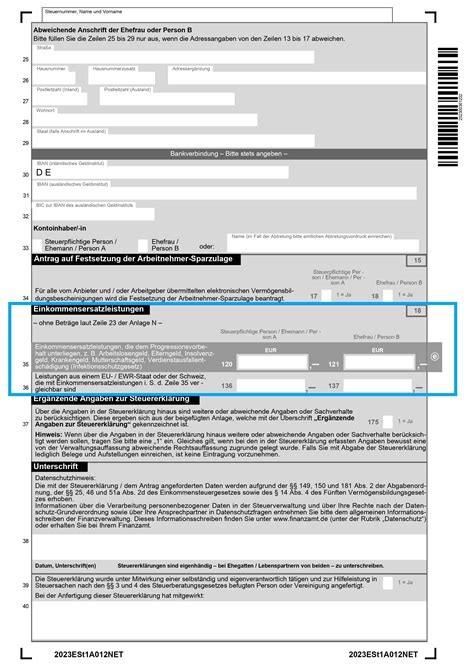 Wo Trage Ich Sterbegeld In Der Einkommensteuererklärung Ein